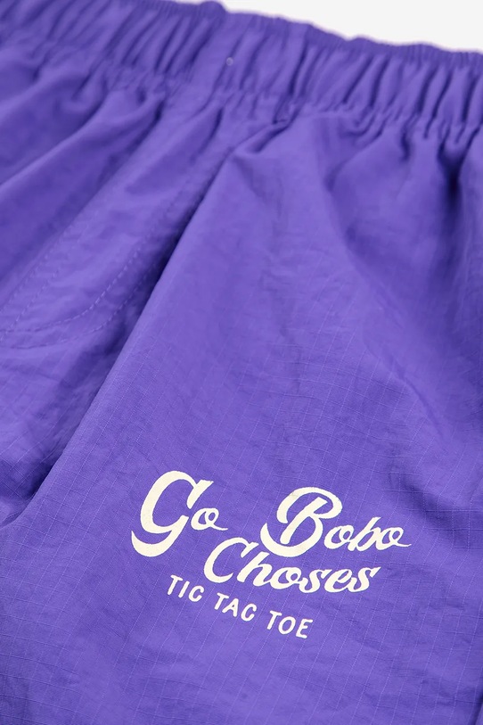 Bobo Choses spodnie dresowe dziecięce Go Bobo niebieski 225BC008