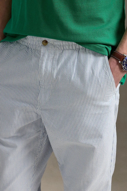 Polo Ralph Lauren pantaloni de bumbac albastru 710972098
