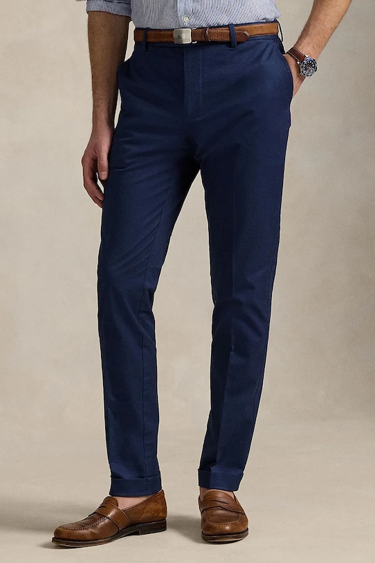 Polo Ralph Lauren pantaloni 715958495 bleumarin AW25