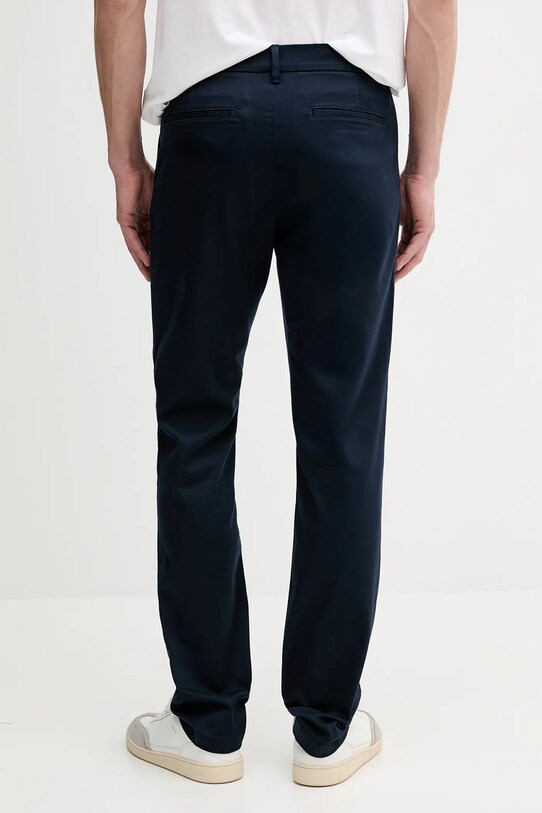 Odzież Calvin Klein spodnie LV040EM633 granatowy