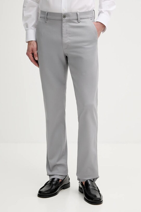 Calvin Klein spodnie tkanina szary LV040EM633