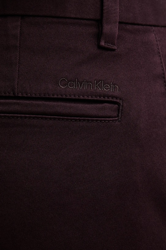 Calvin Klein spodnie czerwony LV040EM633