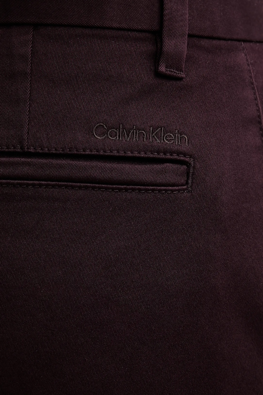Calvin Klein spodnie czerwony LV040EM633