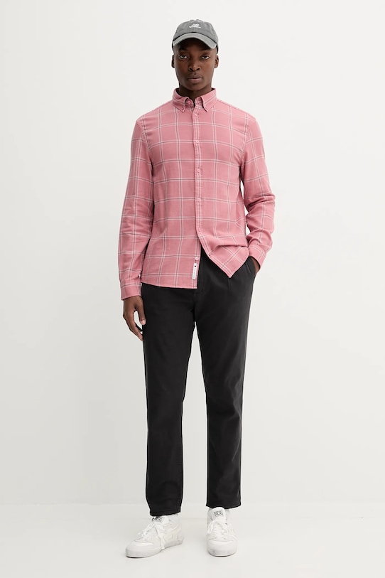 Хлопковые брюки Tommy Jeans DM0DM21705 чёрный AW25