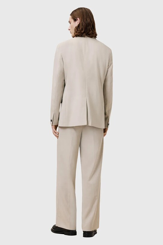 AllSaints spodnie z domieszką wełny GALLOW M022QC