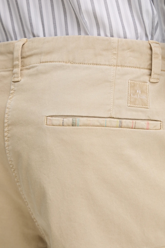 Hlače PS Paul Smith M2R.632Z.T22377 bež