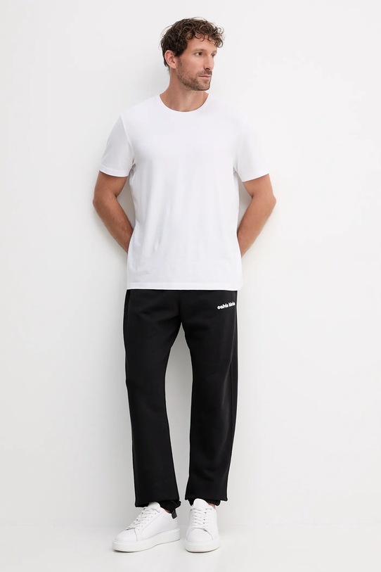 Calvin Klein Jeans spodnie dresowe LV04RC294G czarny AW25