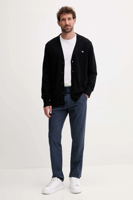 Kalhoty Calvin Klein Jeans LV040EM628 modrá AW25
