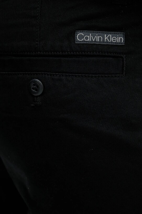 Nohavice Calvin Klein Jeans čierna LV040EM628