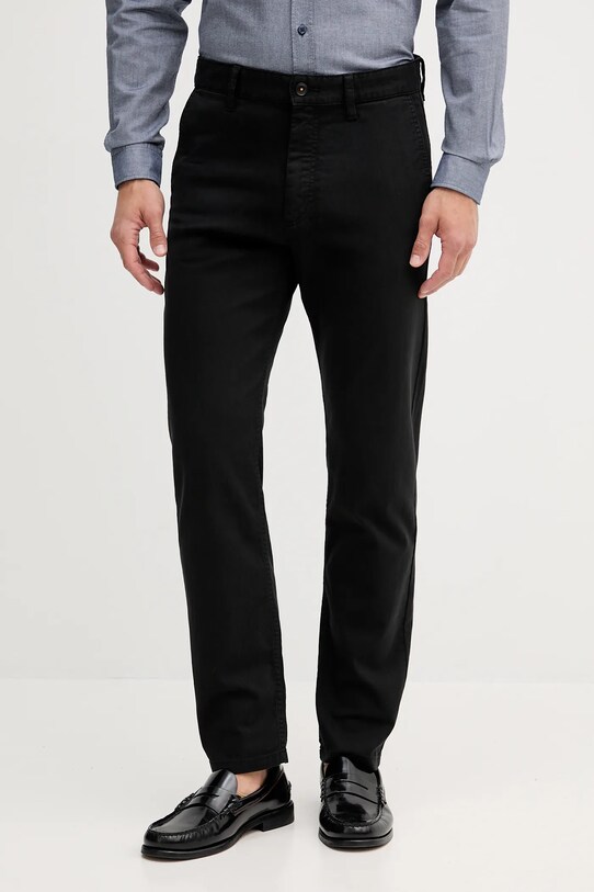 Nohavice BOSS Orange chinos čierna 50542975