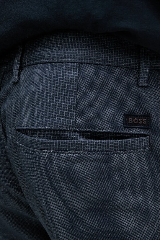 BOSS Orange pantaloni bleumarin 50542977