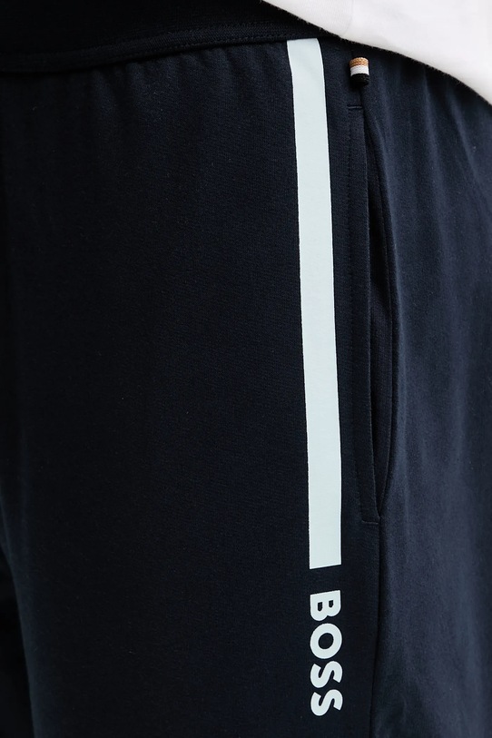 BOSS pantaloni lounge din bumbac bleumarin 50545565