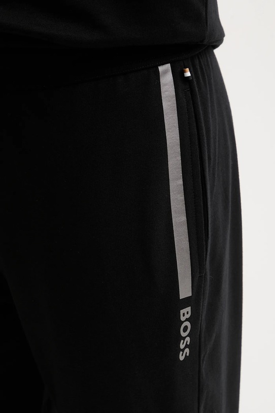 Homewear pamučne hlače BOSS crna 50545565