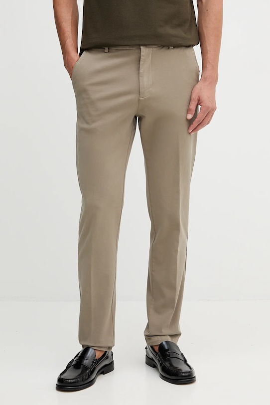 BOSS pantaloni chinos verde 50543304