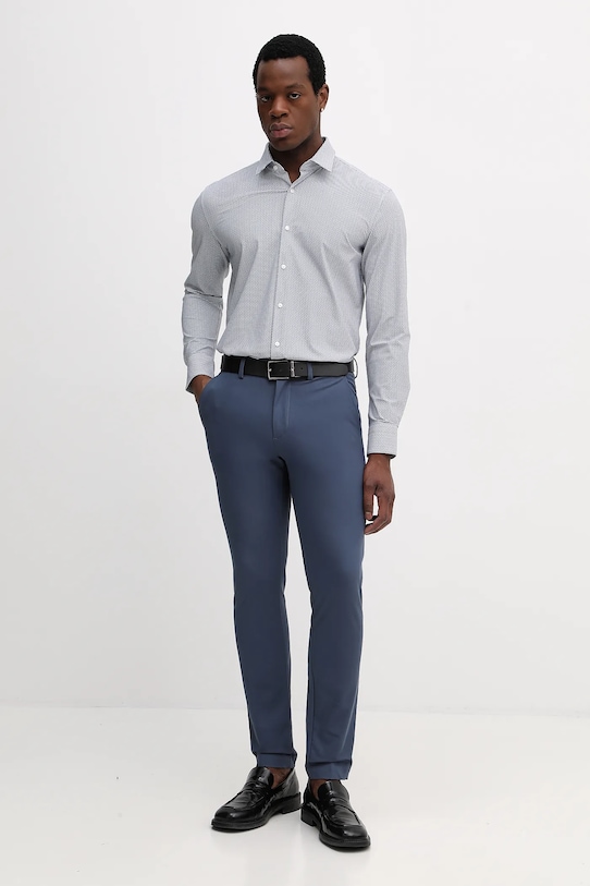 Брюки BOSS P-Kaiton1-Zip 50543945 голубой AA00