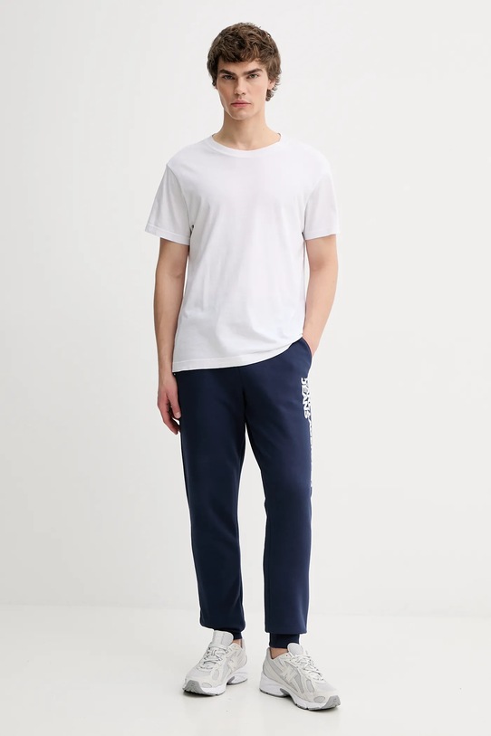 Karl Lagerfeld Jeans spodnie dresowe A1M10001 granatowy AA00