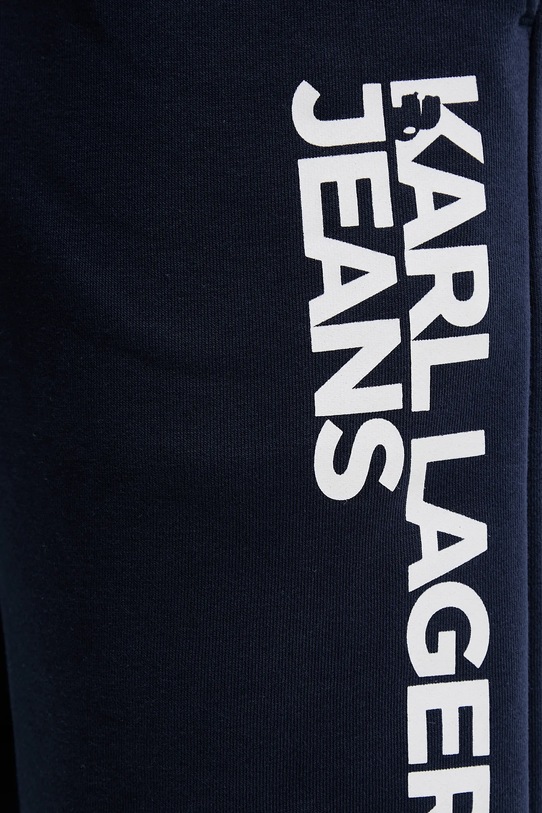 Karl Lagerfeld Jeans spodnie dresowe granatowy A1M10001