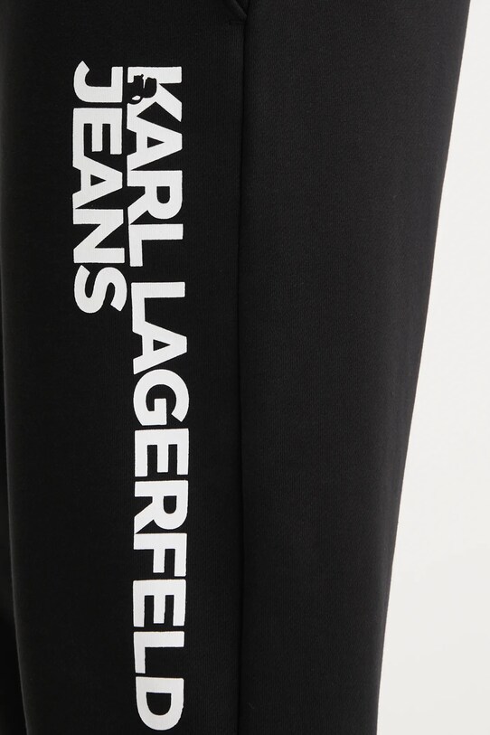 Karl Lagerfeld Jeans spodnie dresowe czarny A1M10001