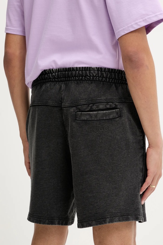 Odzież Hugo Blue szorty bawełniane 50542671 szary