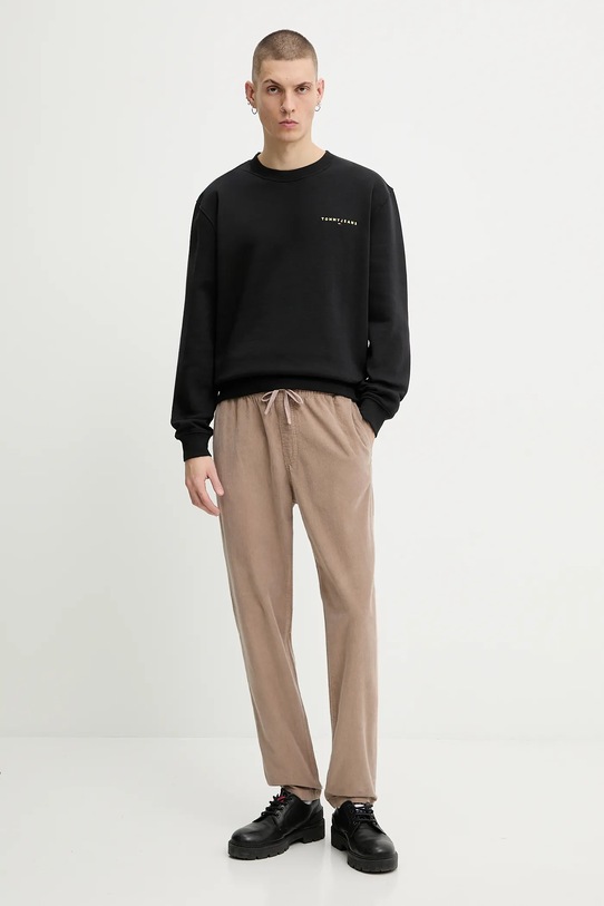 Вельветовые брюки Tommy Jeans DM0DM21997 коричневый AW25