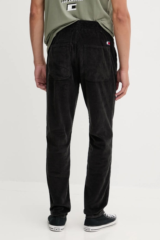 Odjeća Hlače od samta Tommy Jeans DM0DM21997 crna