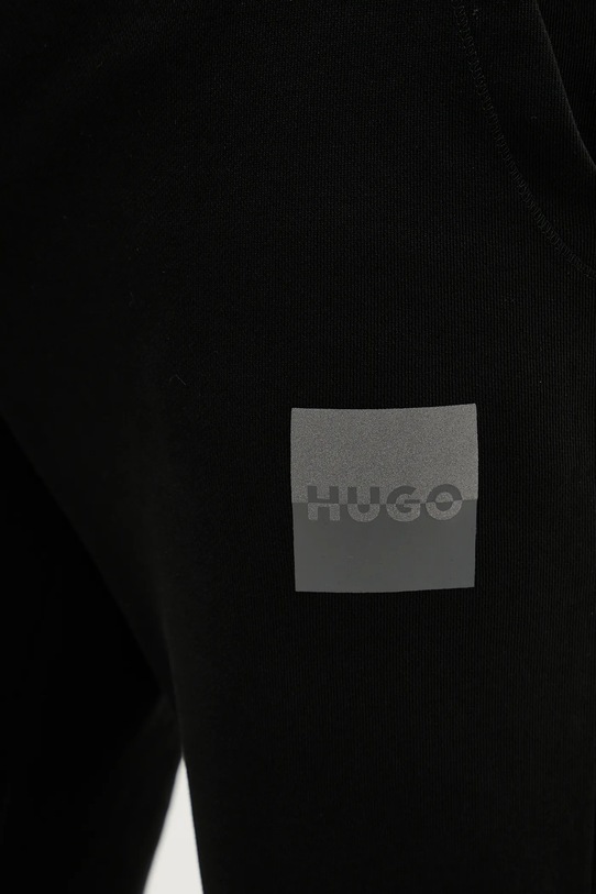HUGO pantaloni de trening din bumbac negru 50542866