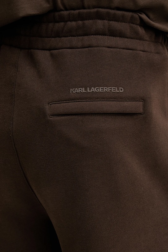 Karl Lagerfeld spodnie dresowe 554908.705013 brązowy
