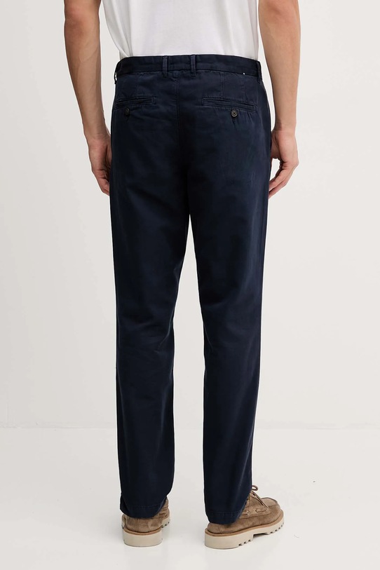 Дрехи Памучен панталон United Colors of Benetton 4EA5UF05O тъмносин