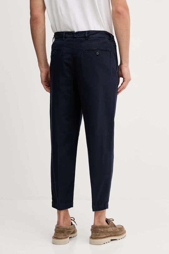 Îmbrăcăminte United Colors of Benetton pantaloni de bumbac 4EA5UF05S bleumarin