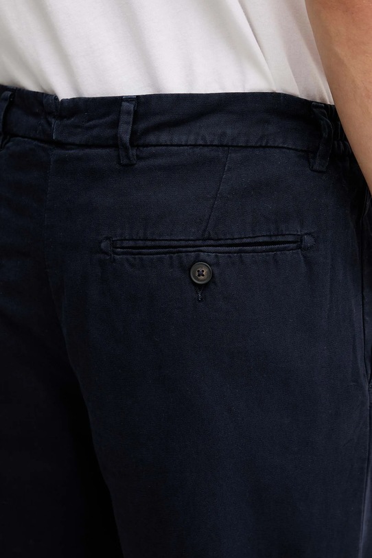 United Colors of Benetton pantaloni de bumbac bleumarin 4EA5UF05S