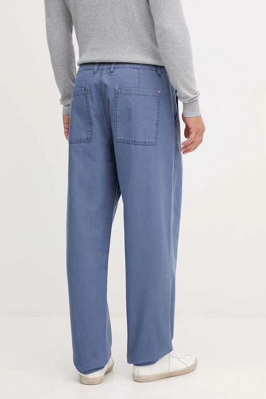 Odzież United Colors of Benetton spodnie bawełniane 4QHDUF05N niebieski
