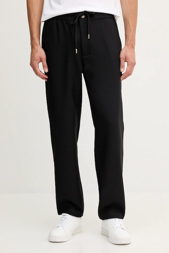 Versace Jeans Couture spodnie tkanina czarny 79GAA100.N0136