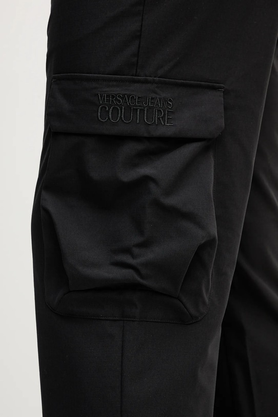 Nohavice Versace Jeans Couture čierna 79GAAD03.CQ10D