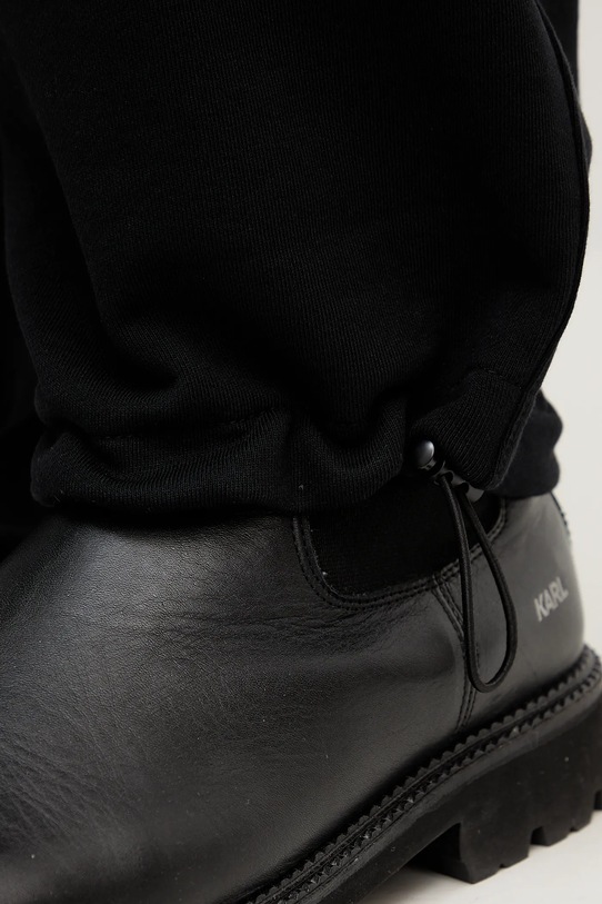 Bavlnené tepláky Versace Jeans Couture 79GAAT08.CF01T čierna