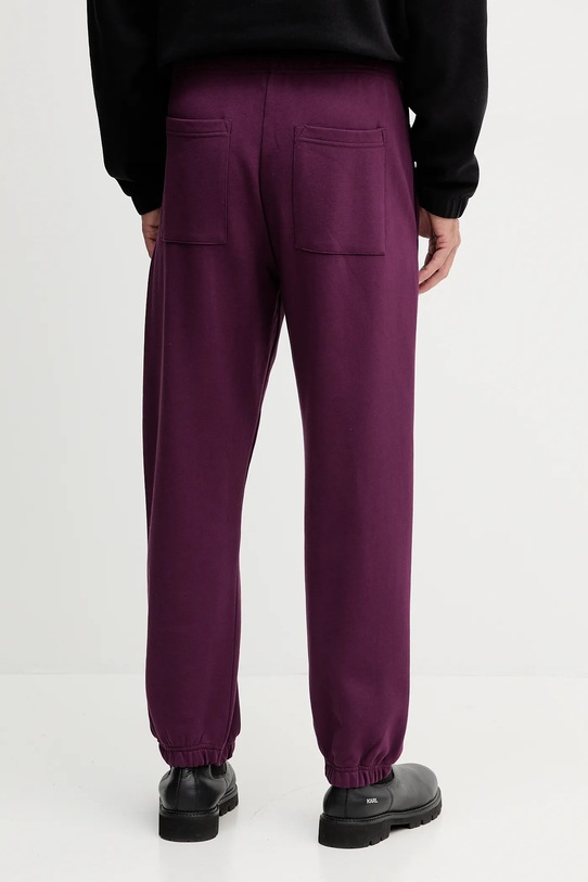Одежда Хлопковые спортивные штаны Versace Jeans Couture 79GAAT07.CF01T фиолетовой