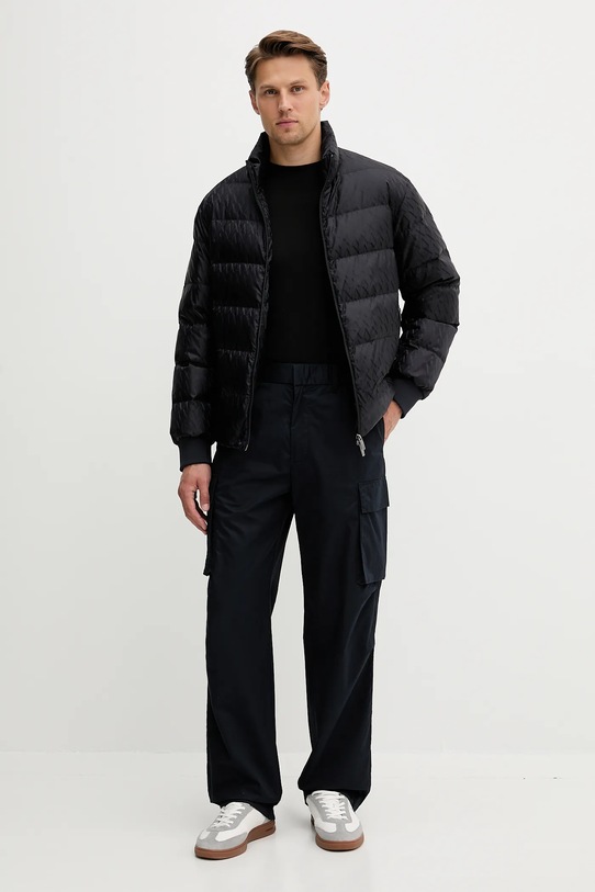 Armani Exchange pantaloni in cotone XM000943.AF11882 blu navy AW25