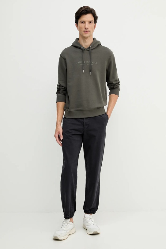 Armani Exchange spodnie XM001209.AF16680 granatowy AW25