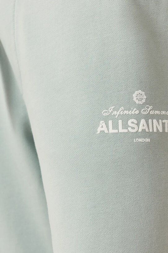 Îmbrăcăminte AllSaints pantaloni de trening din bumbac SOLEIL M041TC verde