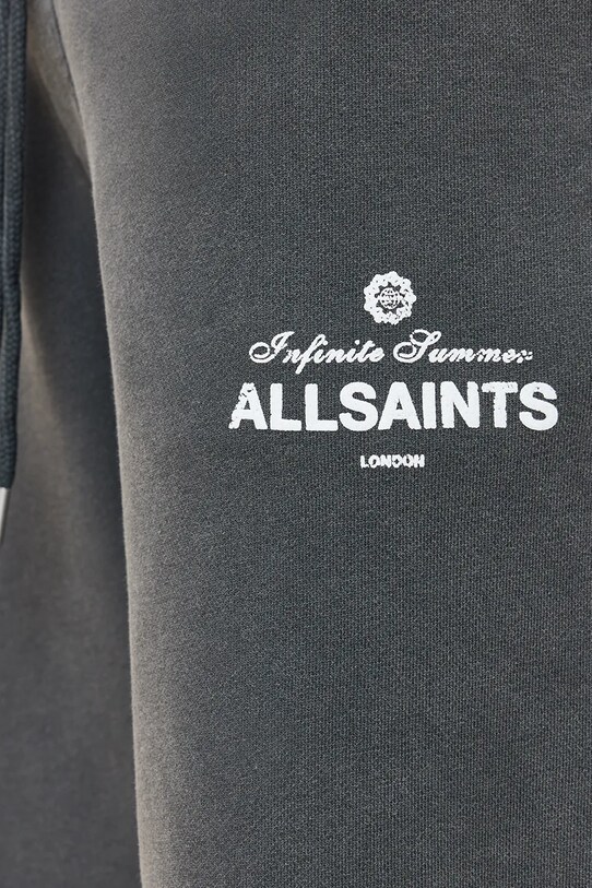 Bavlnené tepláky AllSaints SOLEIL sivá M041TC