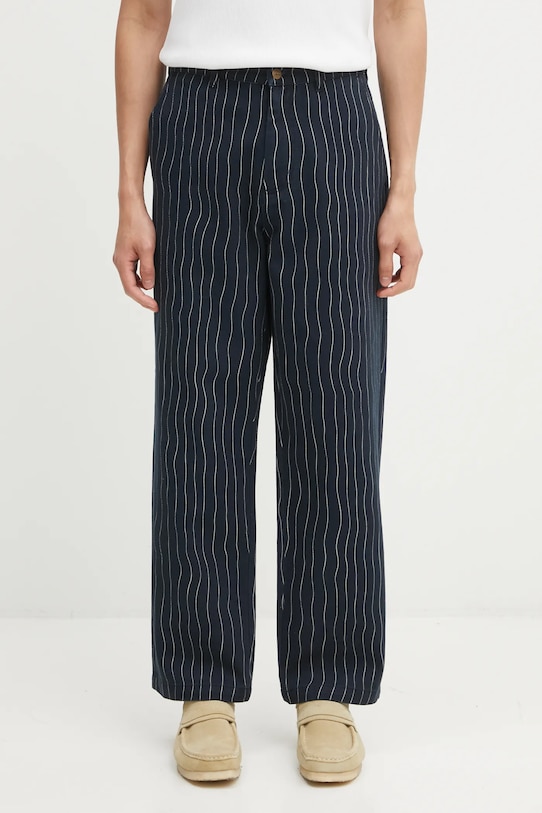 Панталон by Parra Meandering памук тъмносин 54245