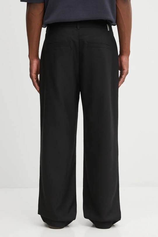 Clothing Represent trousers with wool blend Wool Pant MLM100357 black