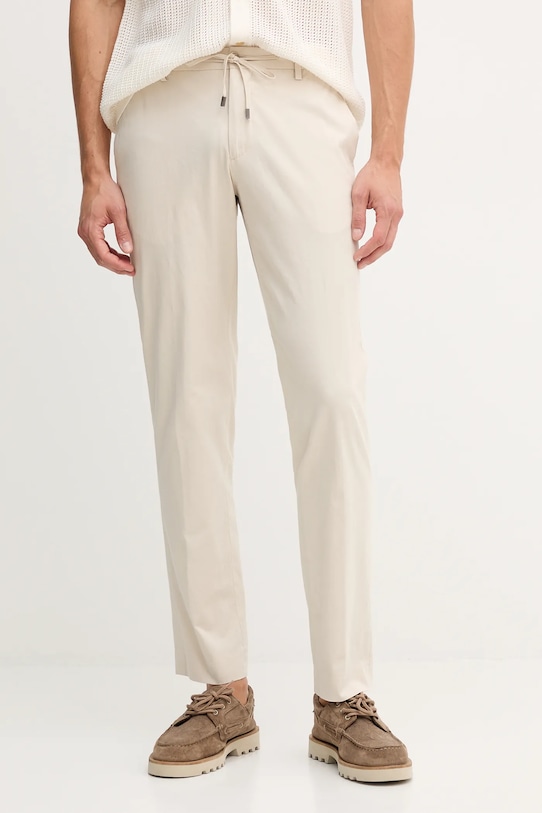 Hackett London pantaloni potrivit bej HM2100009R