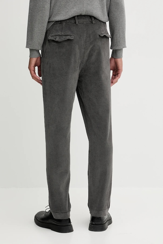 Odzież BARENA VENEZIA spodnie sztruksowe Pantalone Capovae PAU5260.2784 szary