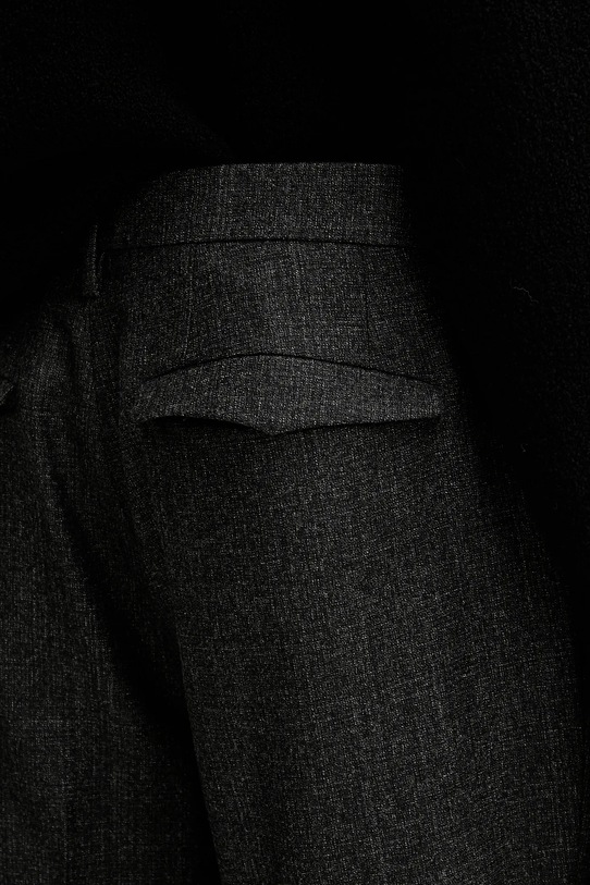 Вовняні штани BARENA VENEZIA Pantalone Masco PAU5500.501 чорний