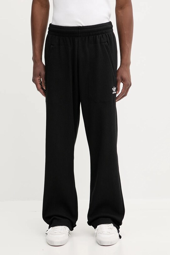 Спортивні штани adidas Originals Essentials трикотаж чорний JW0975