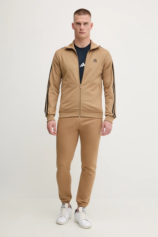 adidas Originals spodnie dresowe Essentials JW3614 brązowy AW25