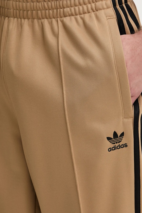 adidas Originals spodnie dresowe Baggy TP brązowy JY1419
