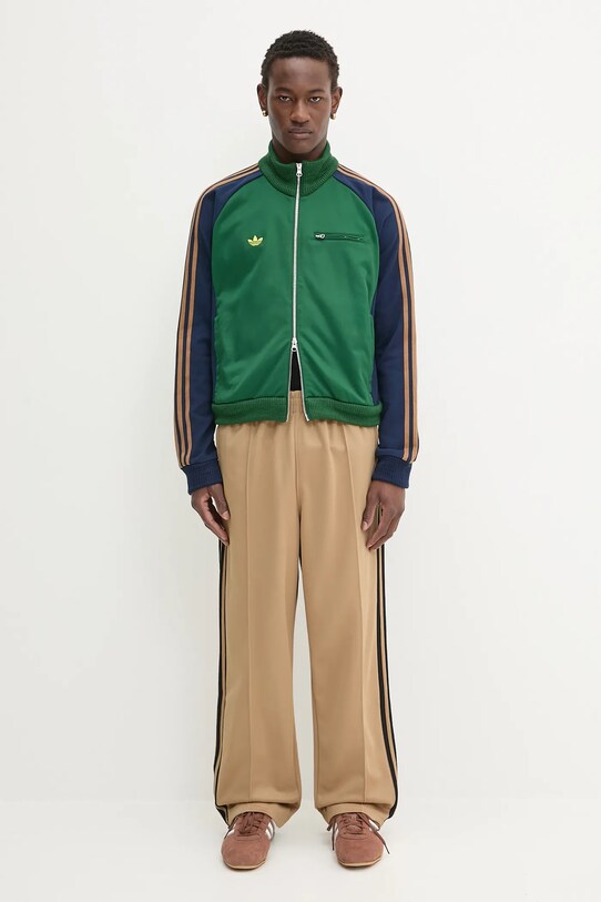 adidas Originals spodnie dresowe Baggy TP JY1419 brązowy