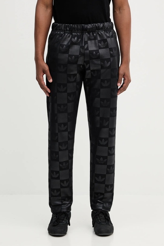 Tepláky adidas Originals Monogram pletenina černá JY2977