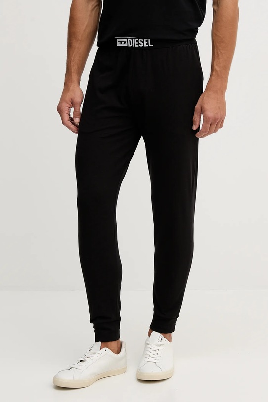 Diesel spodnie lounge JULIO-D-BOX z elastanem czarny A17820.0CEBW